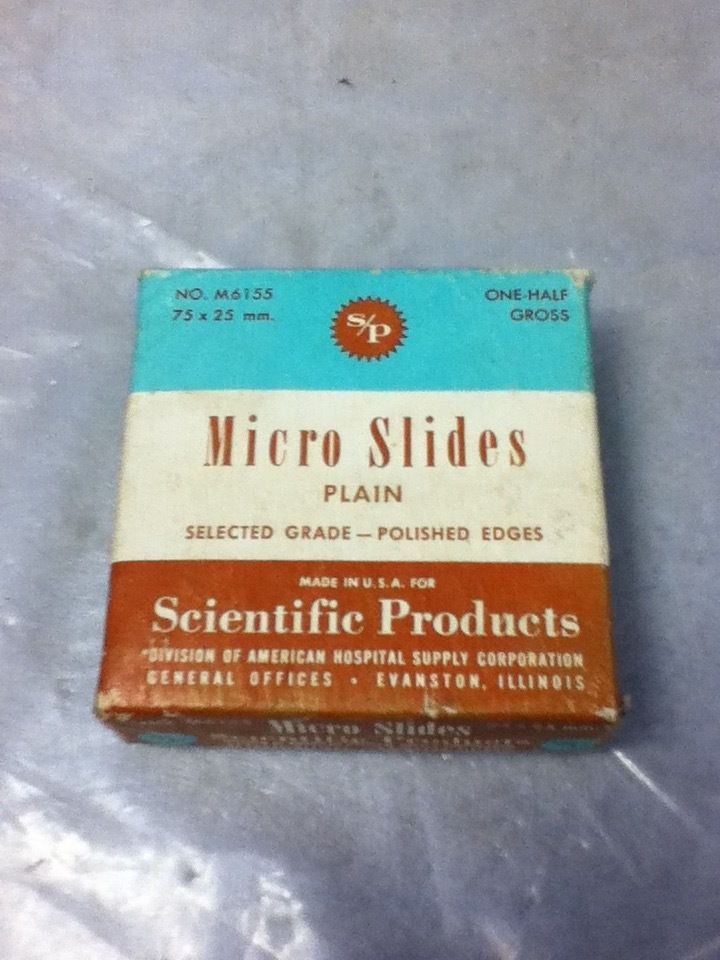 SCIENTIFIC PRODUCTS M6155 MICROSLIDES