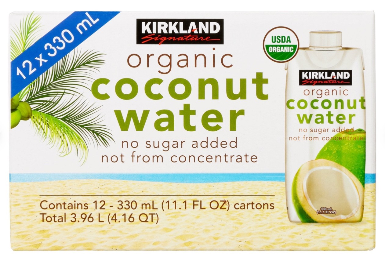Kirkland Signature, Organic Coconut Water, 11.1 fl oz, 12-count FREE SHIPPING