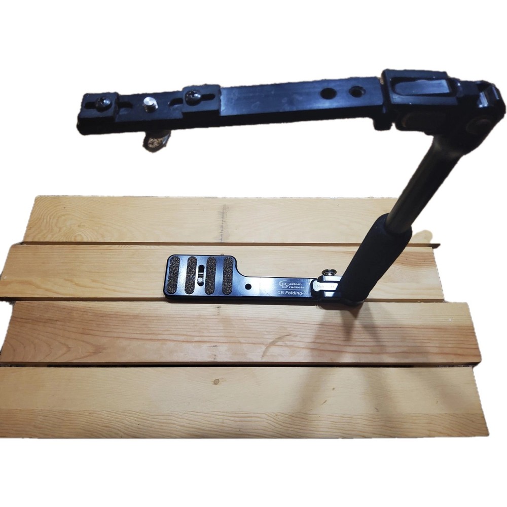 Custom Brackets CB Folding-T Camera Flash Bracket