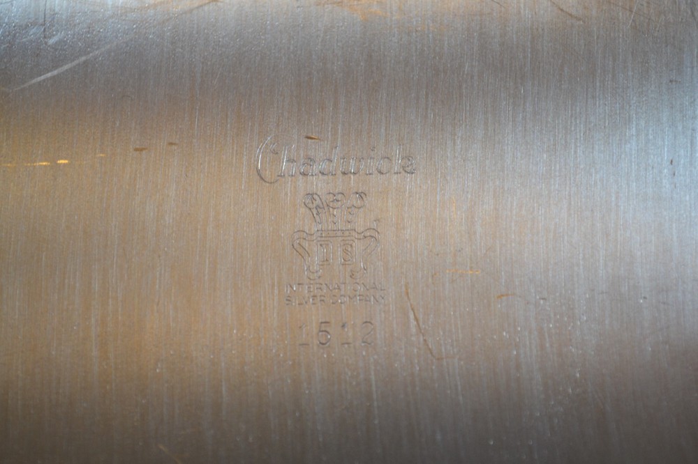 International Silver Co. Chadwick #1512 Serving Dish Platter Rectangular