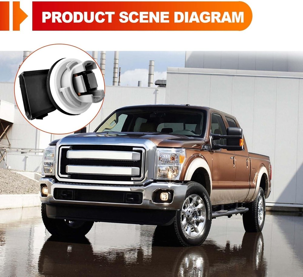 2pcs Turn Signal Light Bulb Socket Front Tail, Light Lamp Blinker Holder Base As