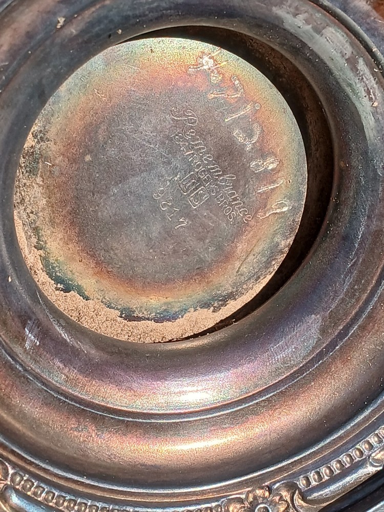 1847 Rogers Bros. Pitcher Remembrance