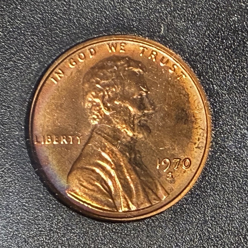 1970-S Small Date Cent US Proof Set - 40% Silver Half Dollar WXHM
