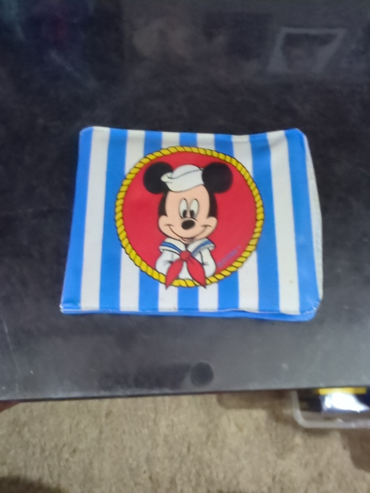 Mickey Mouse Blue Bi-Fold Sailor Wallet