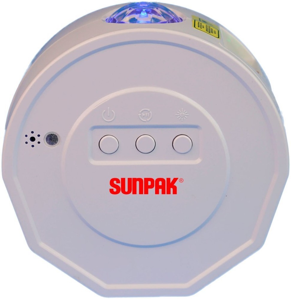 Sunpak Multi-Angle Galaxy Projector with Bluetooth and Built-in Speaker NEW