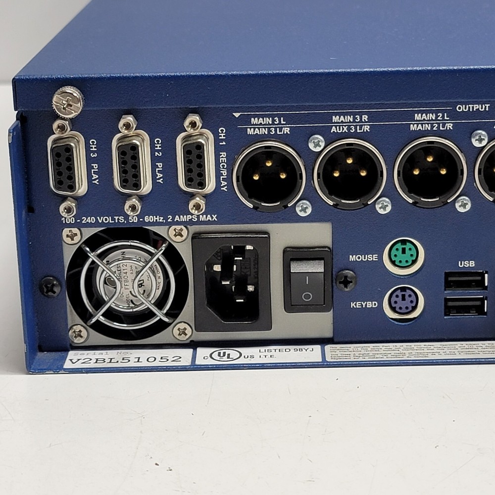 360 Systems ImageServer 2000 Model Number V2000B-250 Broadcast Server