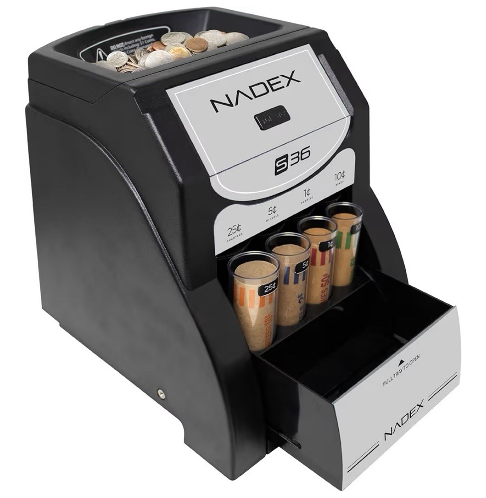 Nadex 36S Automatic Coin Sorter