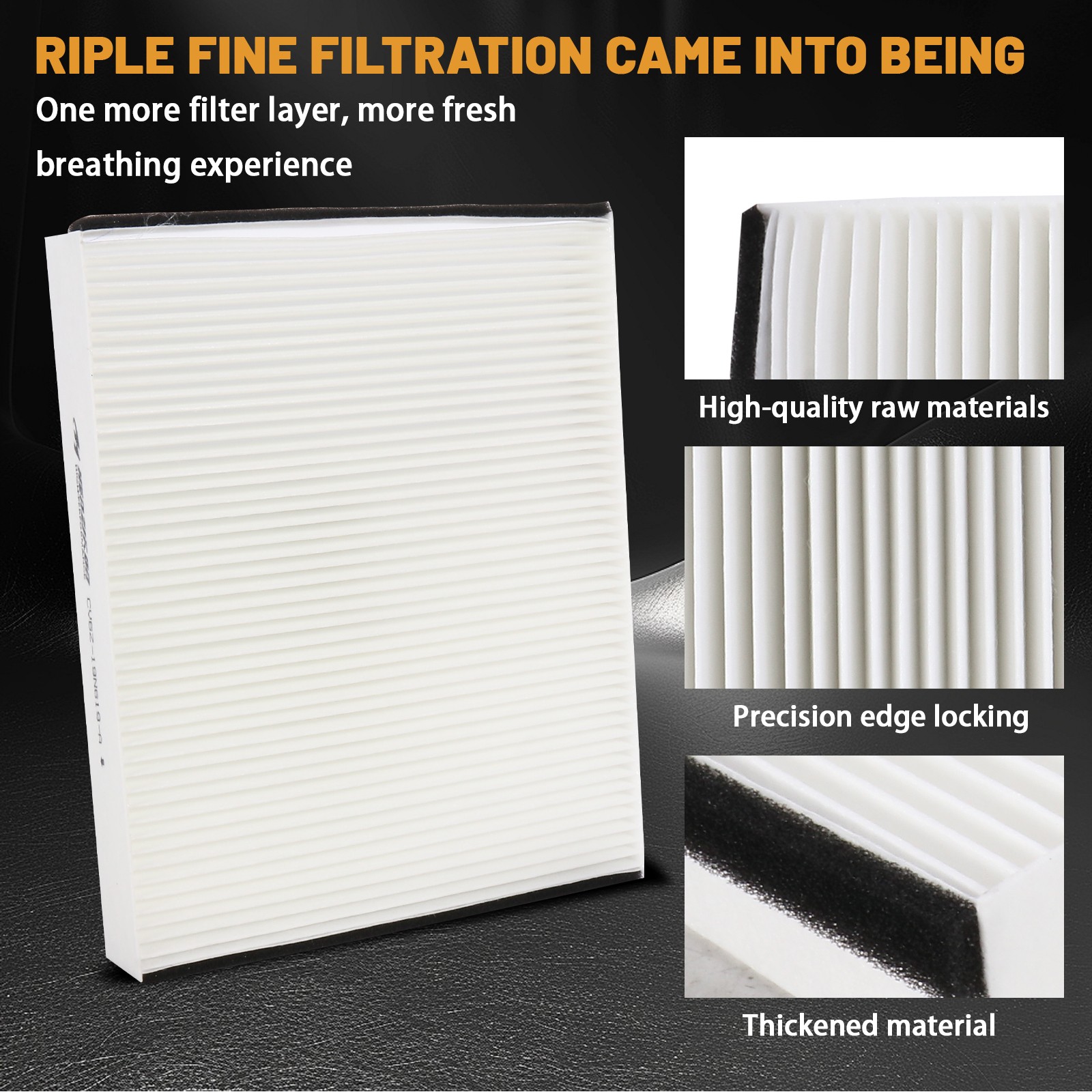 Fits Lincoln MKC Car For Ford Escape Focus Connect Transit Cabin Air Filter