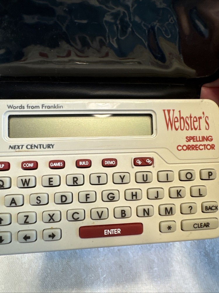 Franklin Webster‘s Spelling Corrector NCS 101