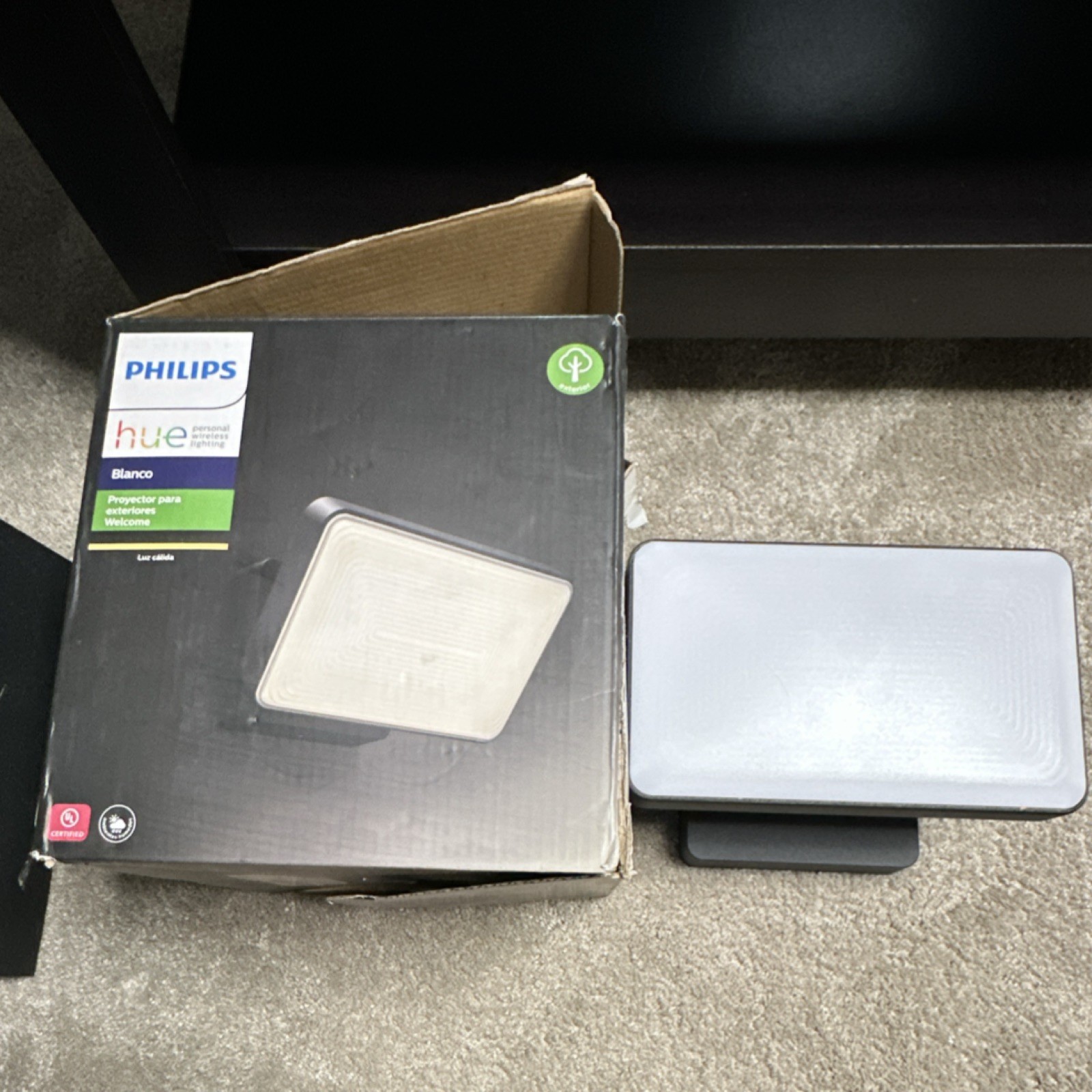 Philips Hue Welcome Outdoor Smart LED Wall Light Alexa Google Compatible