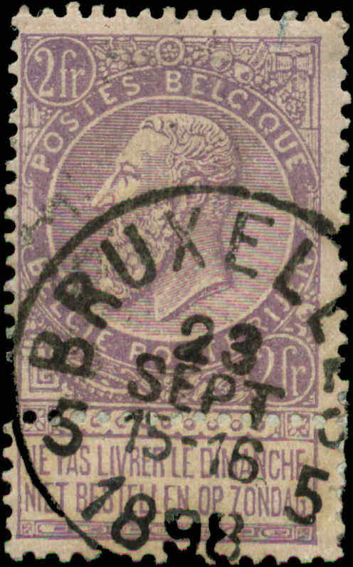 Belgium Scott #74 Used