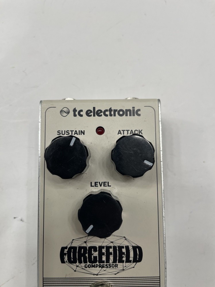 TC Electronic Forcefield Compressor Sustainer True Bypass Guitar Effect Pedal