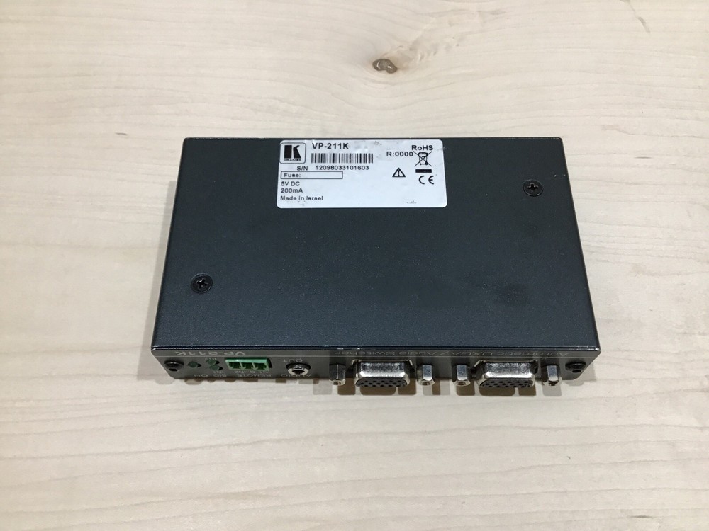 Kramer Tools VP-211K 2:1 Automatic UXGA/ Audio Switcher