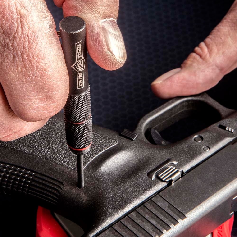 Real Avid 2-in-1 Tool For Glock Disasembly & Front Sight, AVGLOCK21 Sight Tool