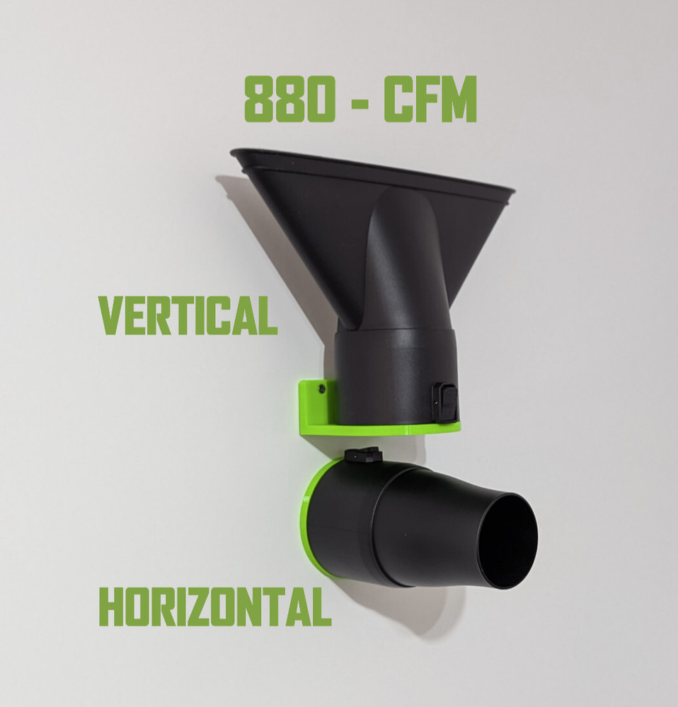 Wall Mount for EGO 880 CFM Leaf Blower Attachments Nozzles Tips