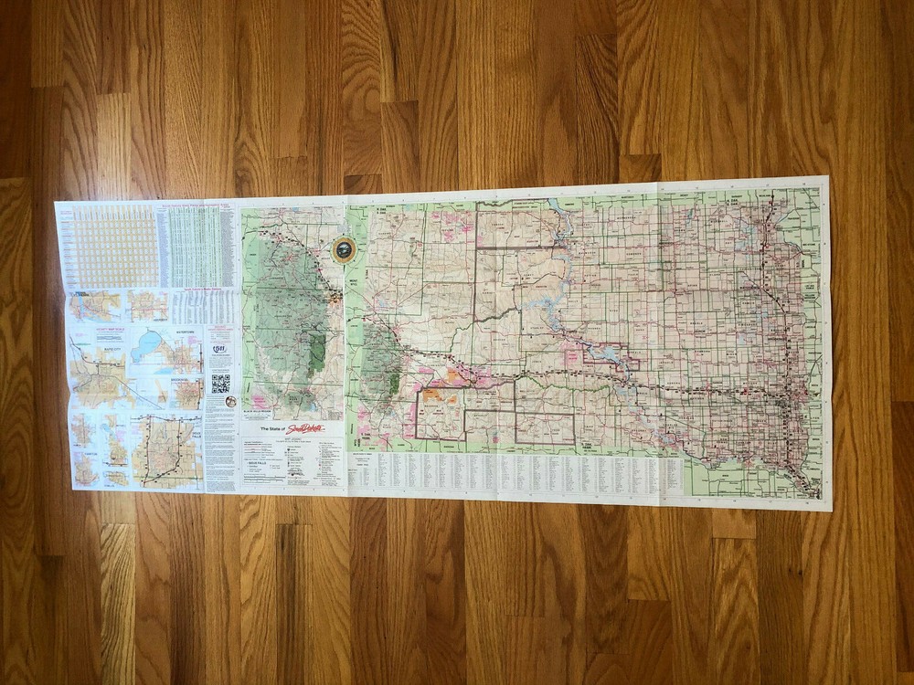 South Dakota Official Highway Map Version 1