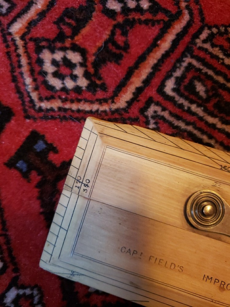 VINTAGE CAPT. FIELDS IMPROVED PARALLEL RULE LONDON 21"