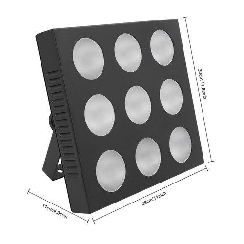 LED 4-In-1 Light Stage Effects Lamp Rectangular Projection Stage Light RGBW DJ