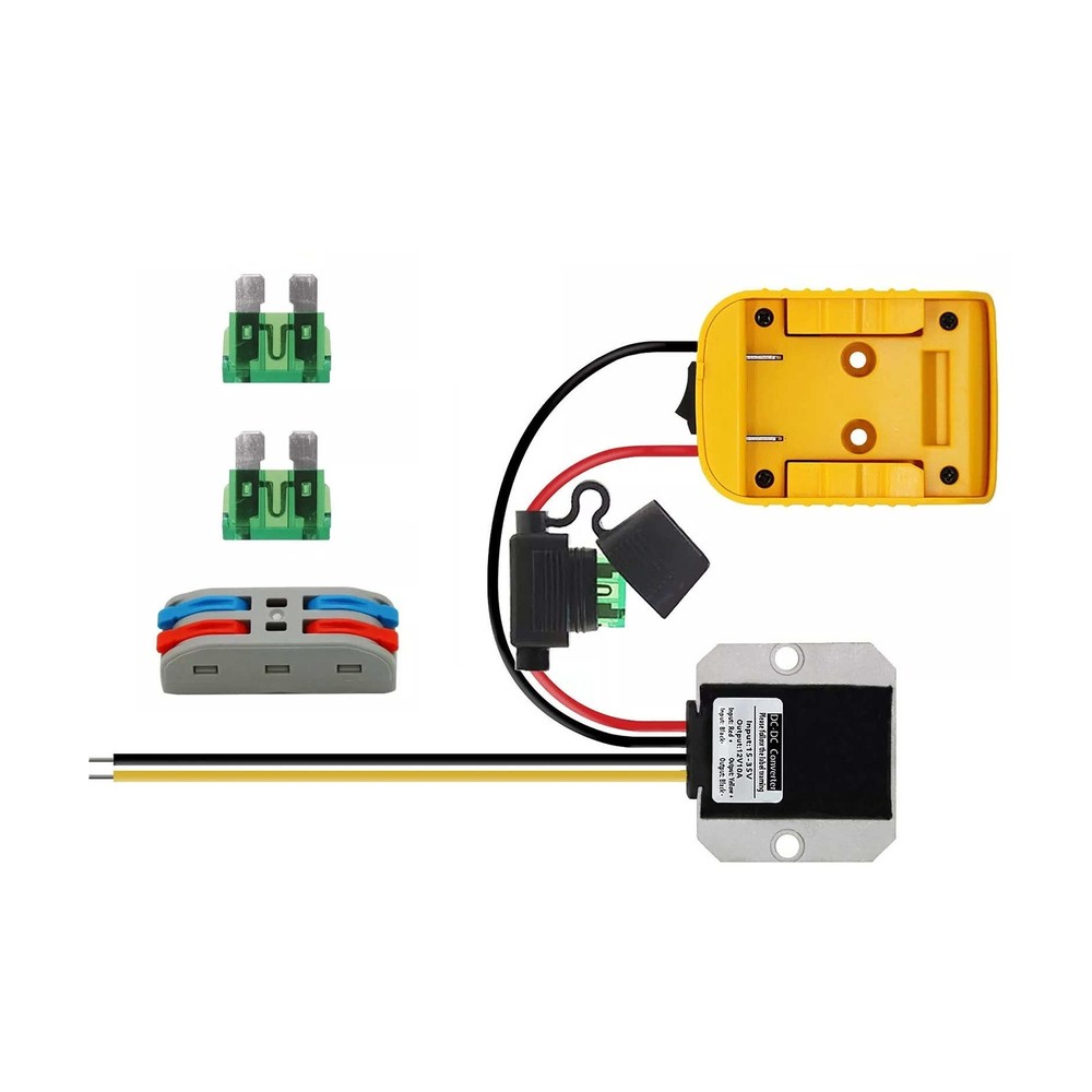 Step Down Converter compatible with for Dewalt 18V/20V With DCB205 DCB206