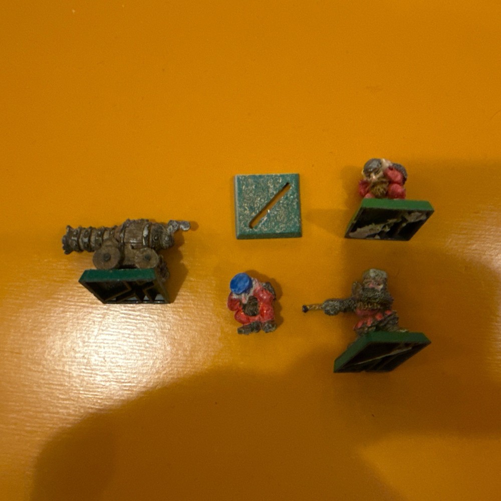 Warhammer Fantasy Dwarf Flame Cannon C22 1987 OOP