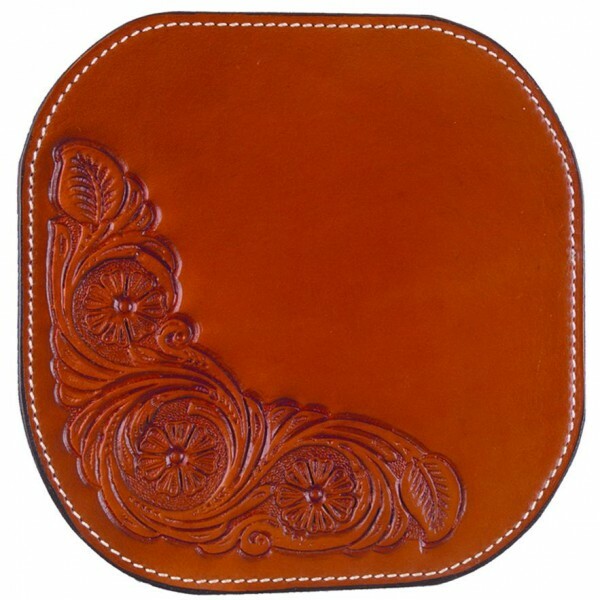 Circle Y Topeka Shell Tooled Flank CInch Set
