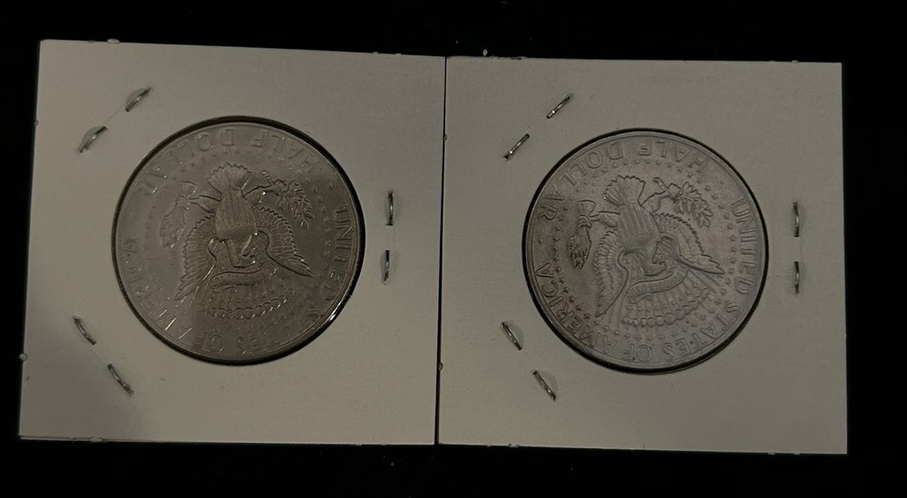 2 Kennedy Half Dollars 1979