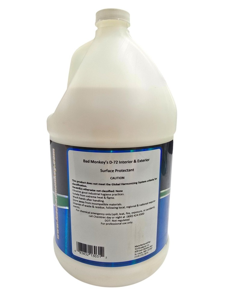 D72 Bad Monkey Interior & Exterior Surface Protectant Gallon