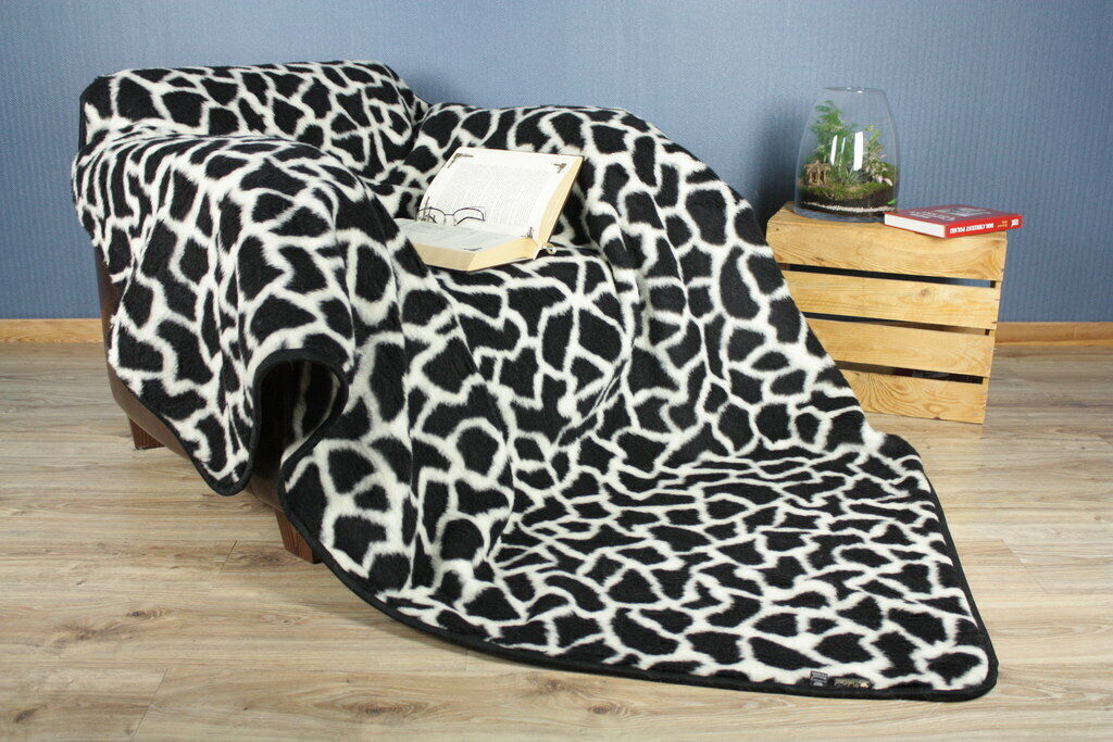 Merino Wool Blanket All sizes WOOLMARK 100% Natural throw