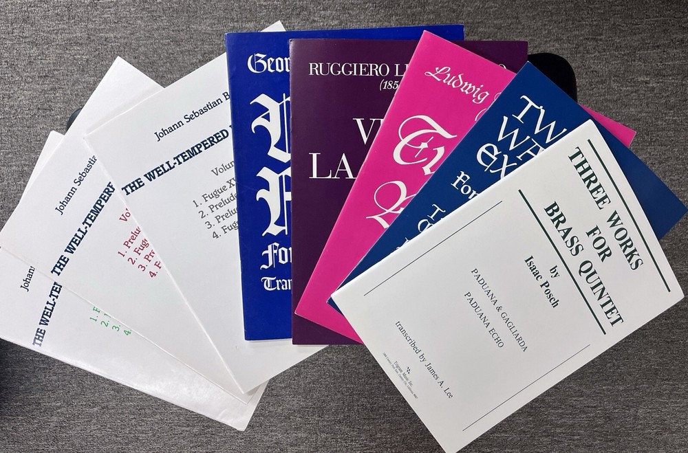 Brass Quintet, Classical Works Music Bundle #3