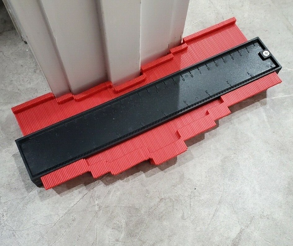 Shape Profile Contour Gauge Plastic Tool Duplicator Irregular Template Tracing