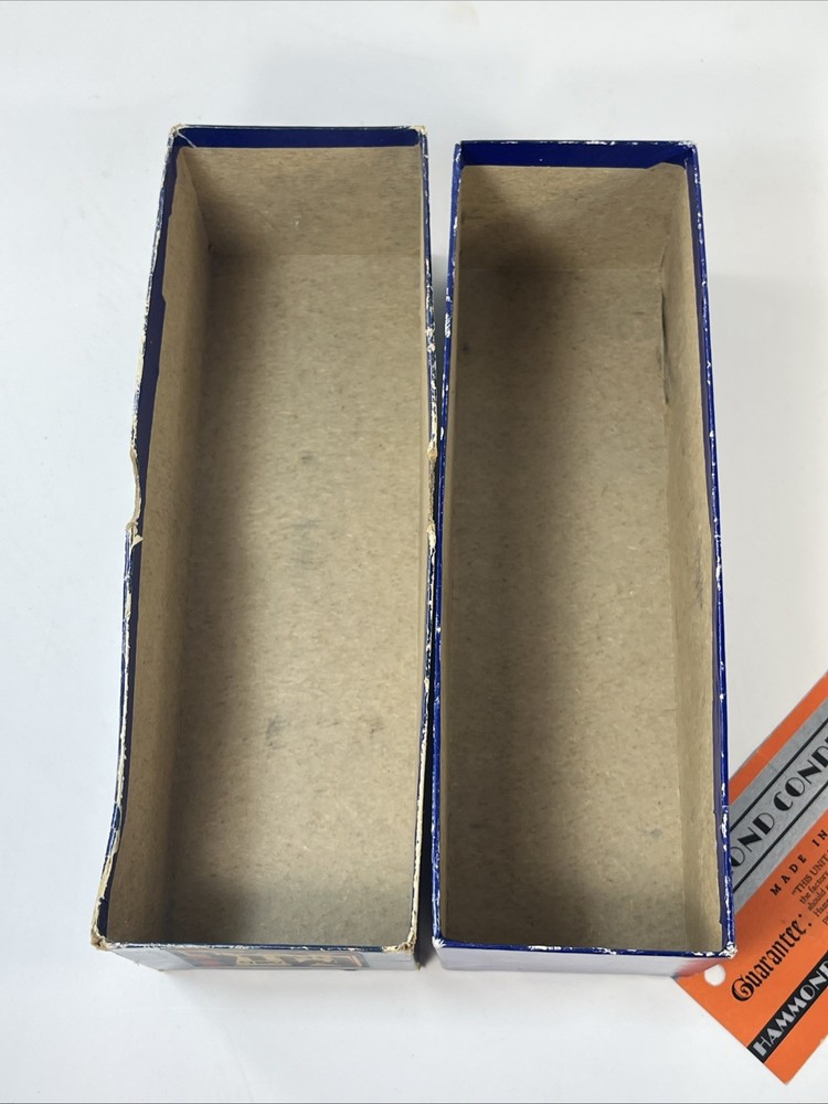 Hammond 8815 Microphone Box Only blue Canada no mic empty