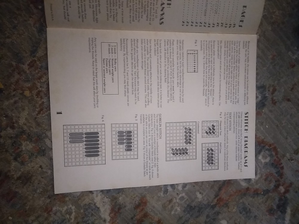 Needlepoint Projects For Plastic Canvas #138 Pattern Booklet 13 Projects