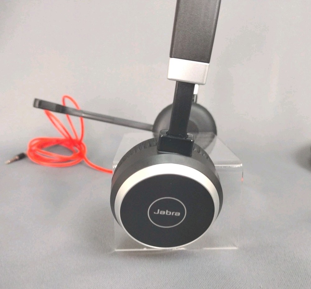 Jabra Evolve 40 Wired Stereo USB Headset Controller ENC010 Microphone Tested