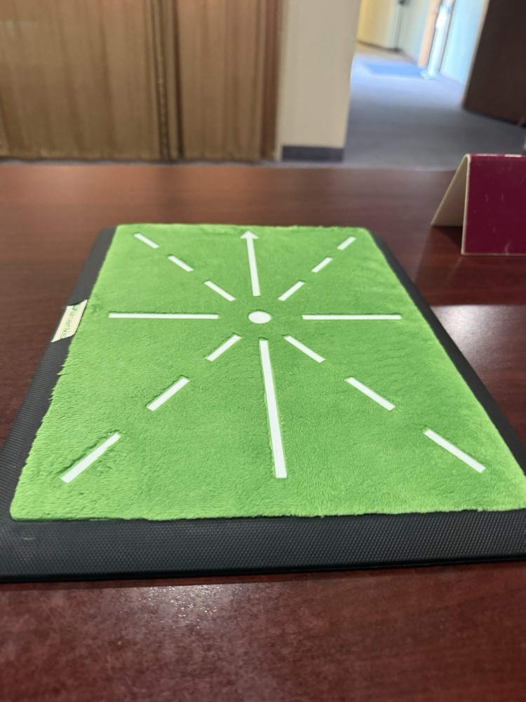 Golf Training Mat for Swing Detection Batting Divot Golf Hitting Practice Mat