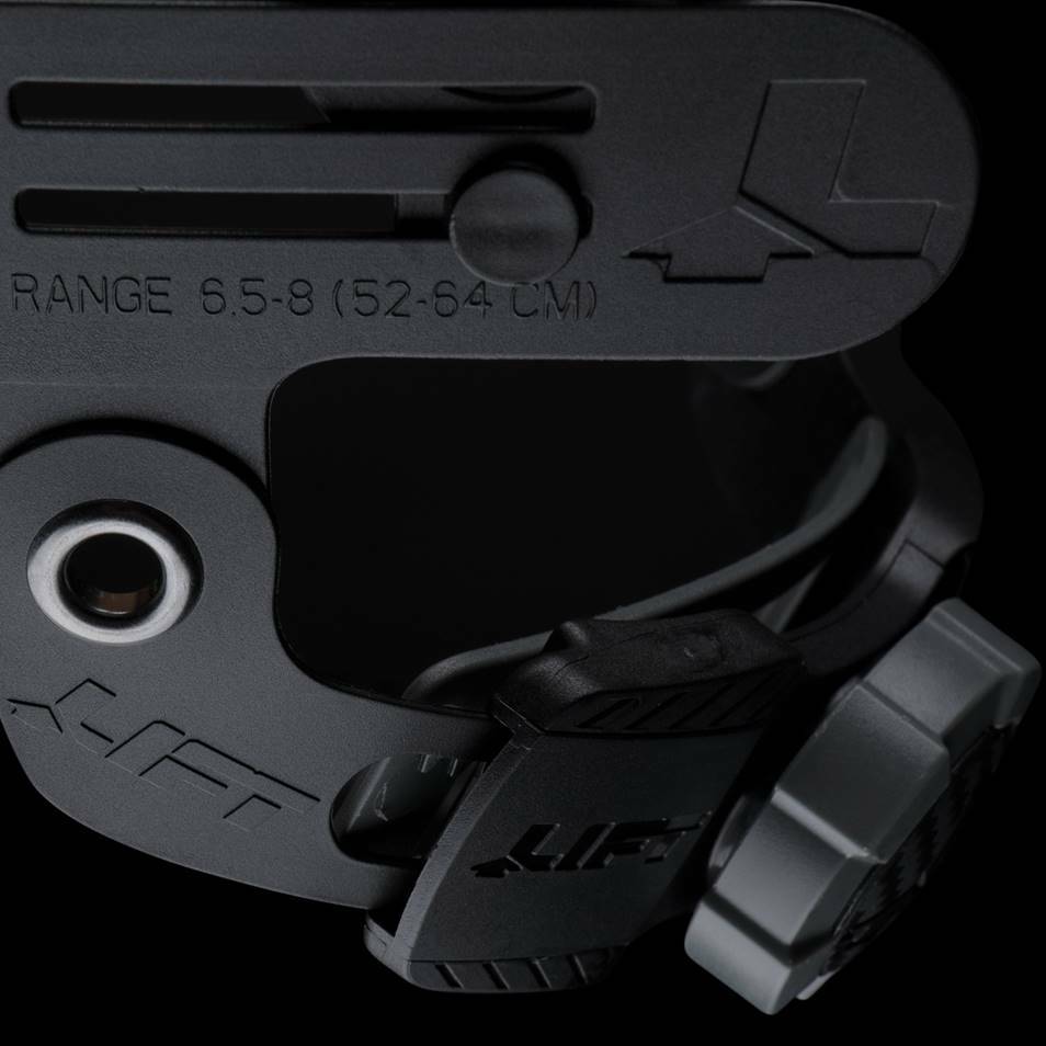 Lift Safety HDF50-20RD Dax 50/50 Fiber Full Brim Hard Hat Red-Black