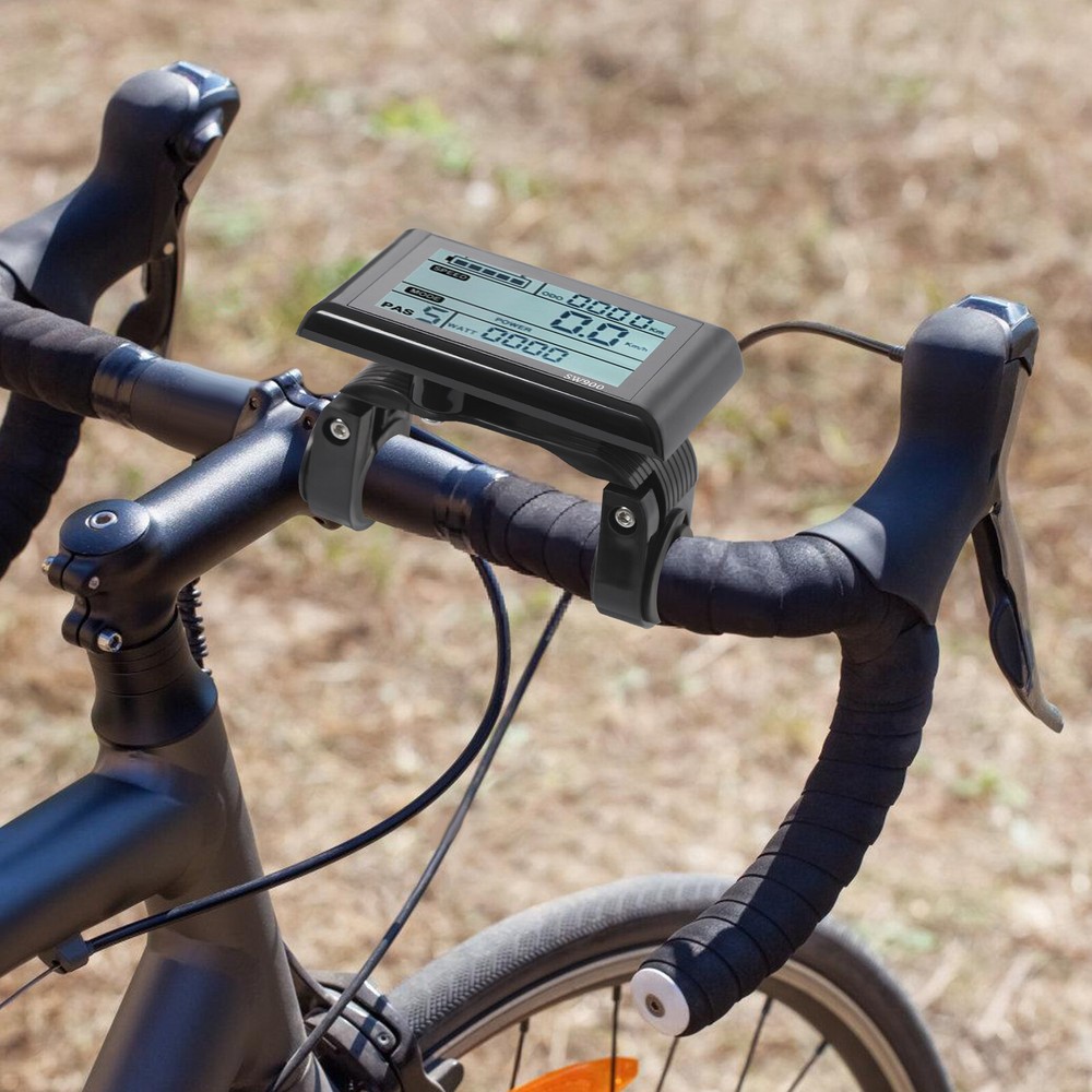 Electric Bicycle Display Screen E-Bike LCD Display Screen Rectangle 10*6cm