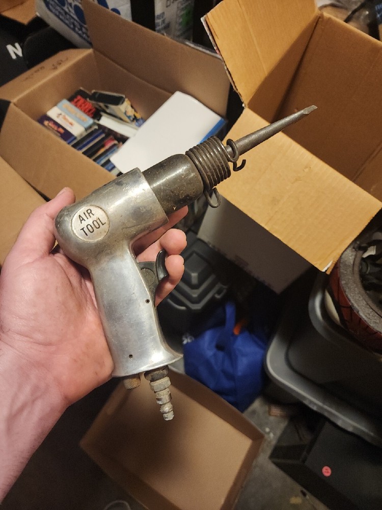 Power Fist Pneumatic Air Tool drill USED
