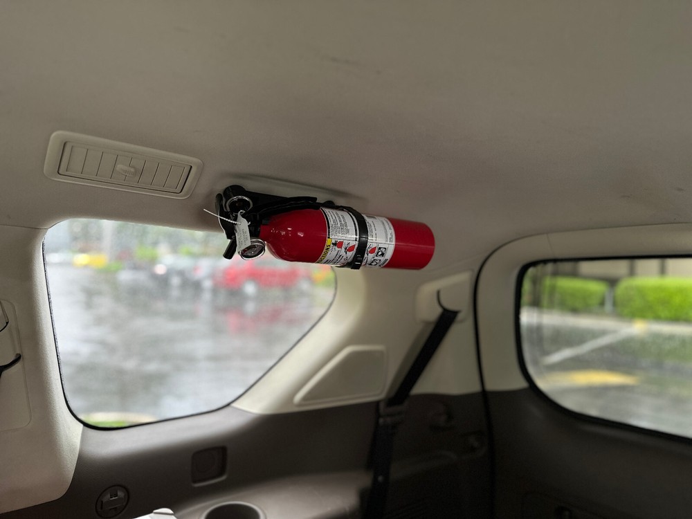 Lexus GX460 3rd Row Fire Extinguisher Mount – Includes Hardware