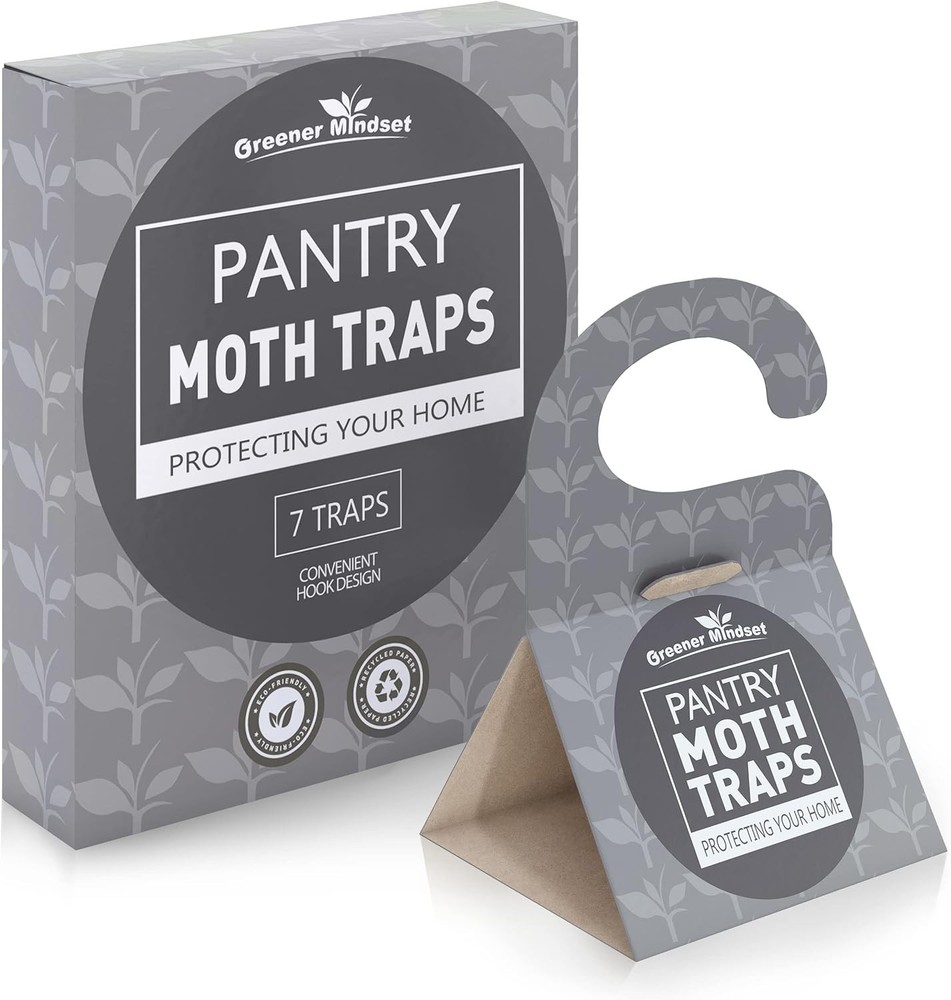 7 Pack Indoor Pheromone Moth Traps - Efficient Pantry Infestation Prevention