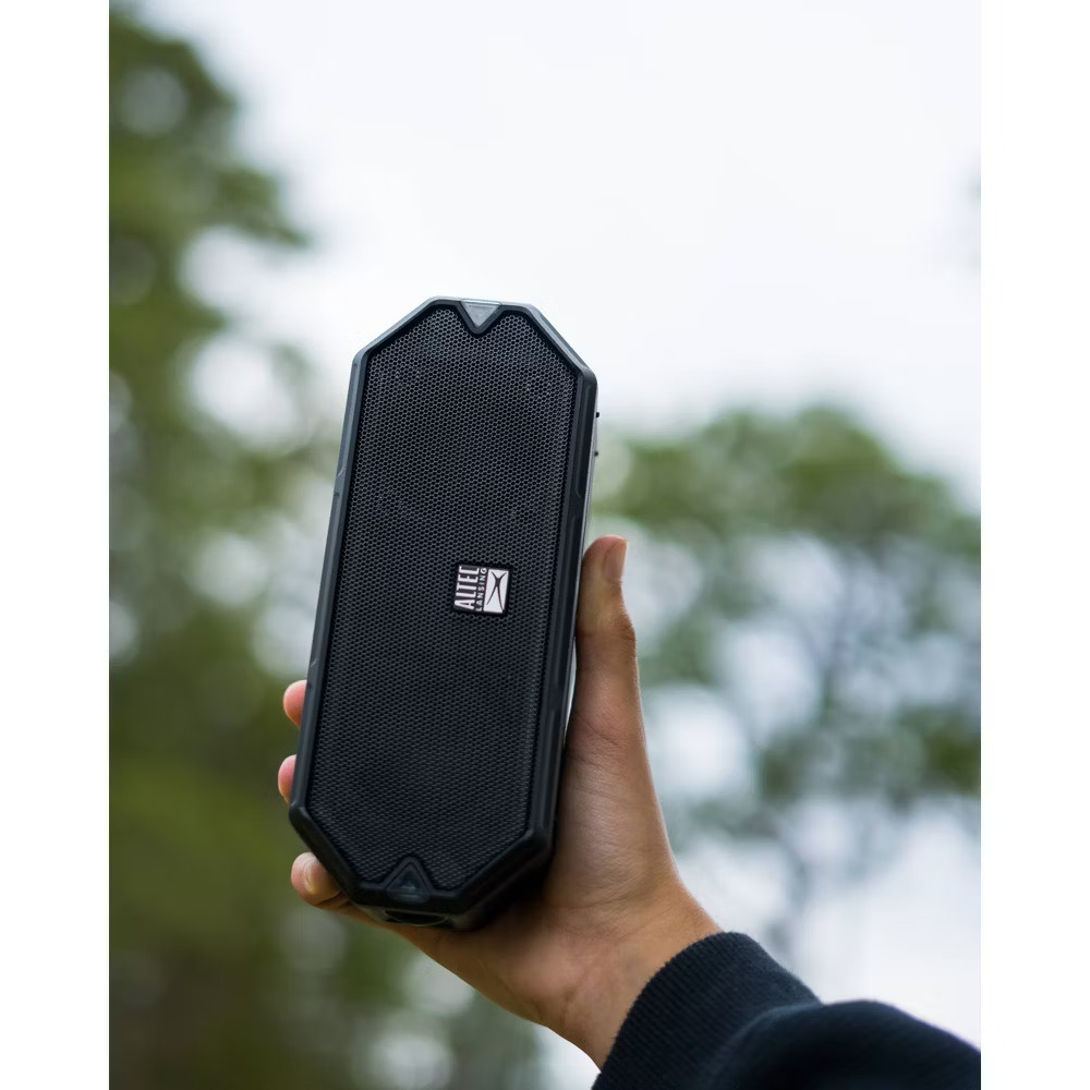 Altec Lansing HydraBlast Bluetooth Speaker- Black