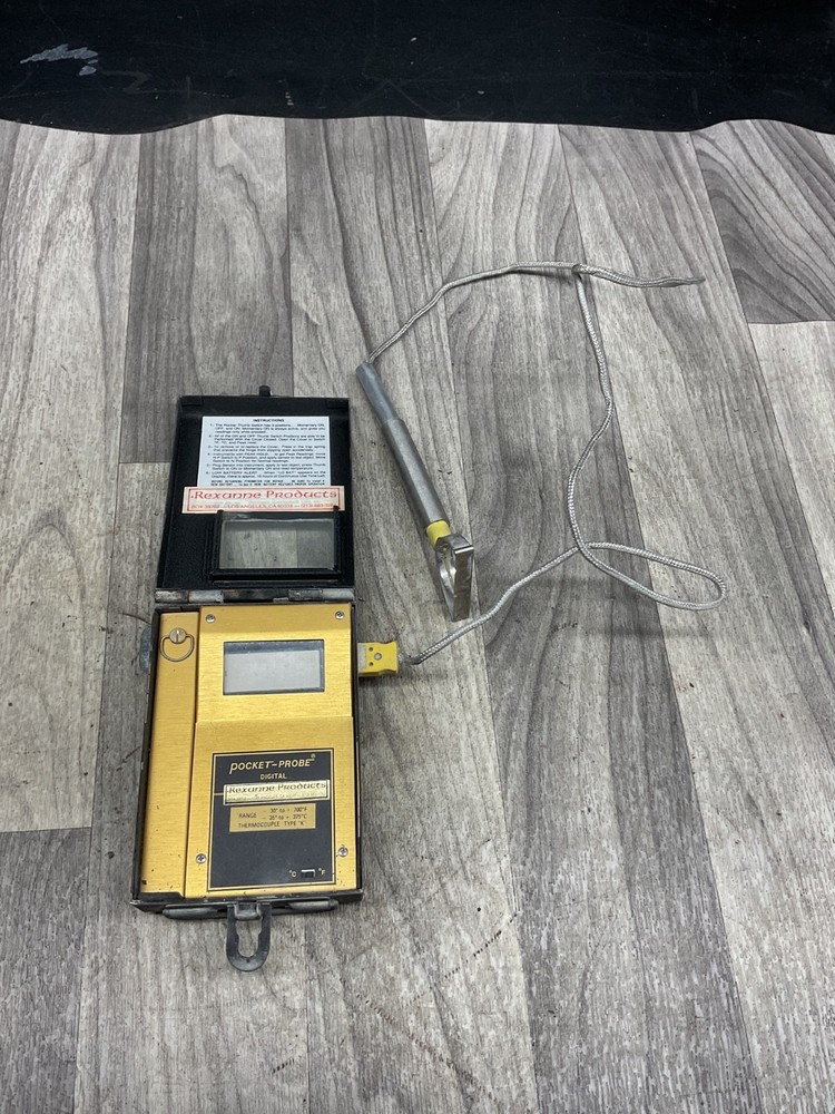 EDL Pocket Probe Analog Pyrometer #4012G68