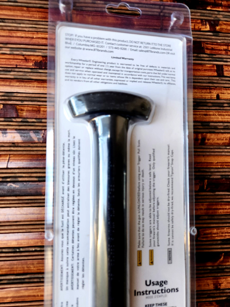 Wheeler Engineering TRIGGER PULL SCALE 8oz-8lbs for Gunsmithing