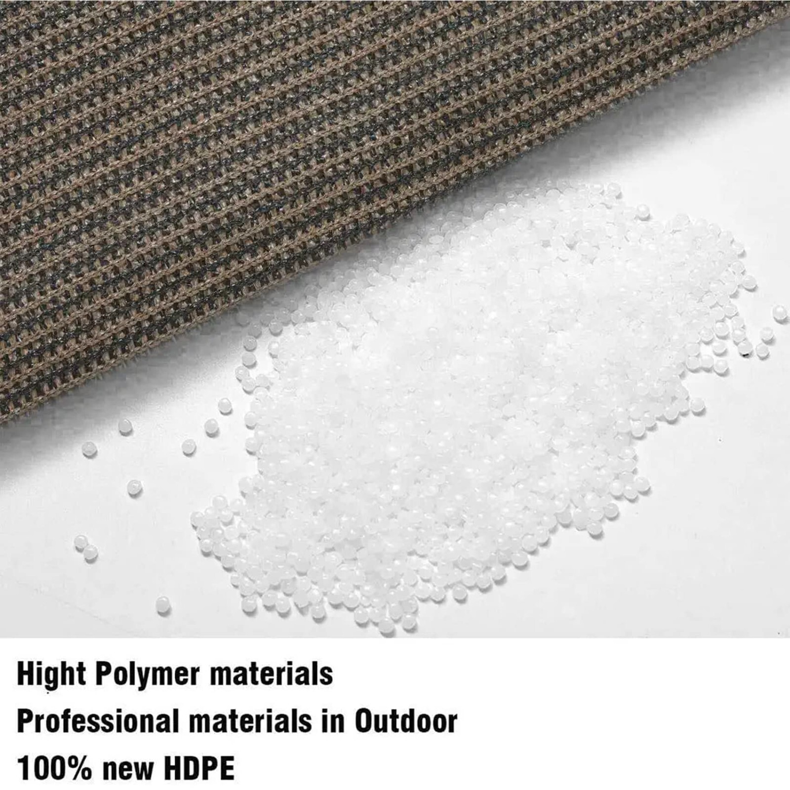 Rectangle/Square Sun Shade Sail Canopy, Patio Shade Cloth Outdoor Cover