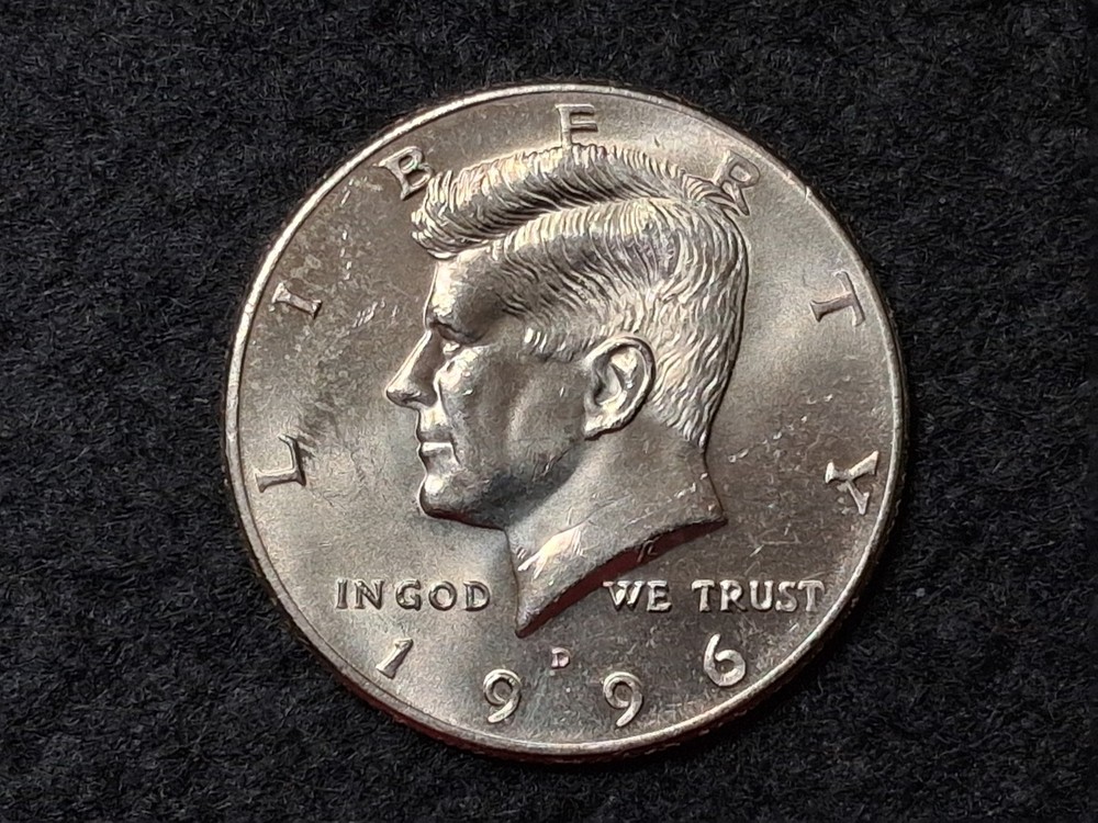 1996 D Kennedy Half Dollar