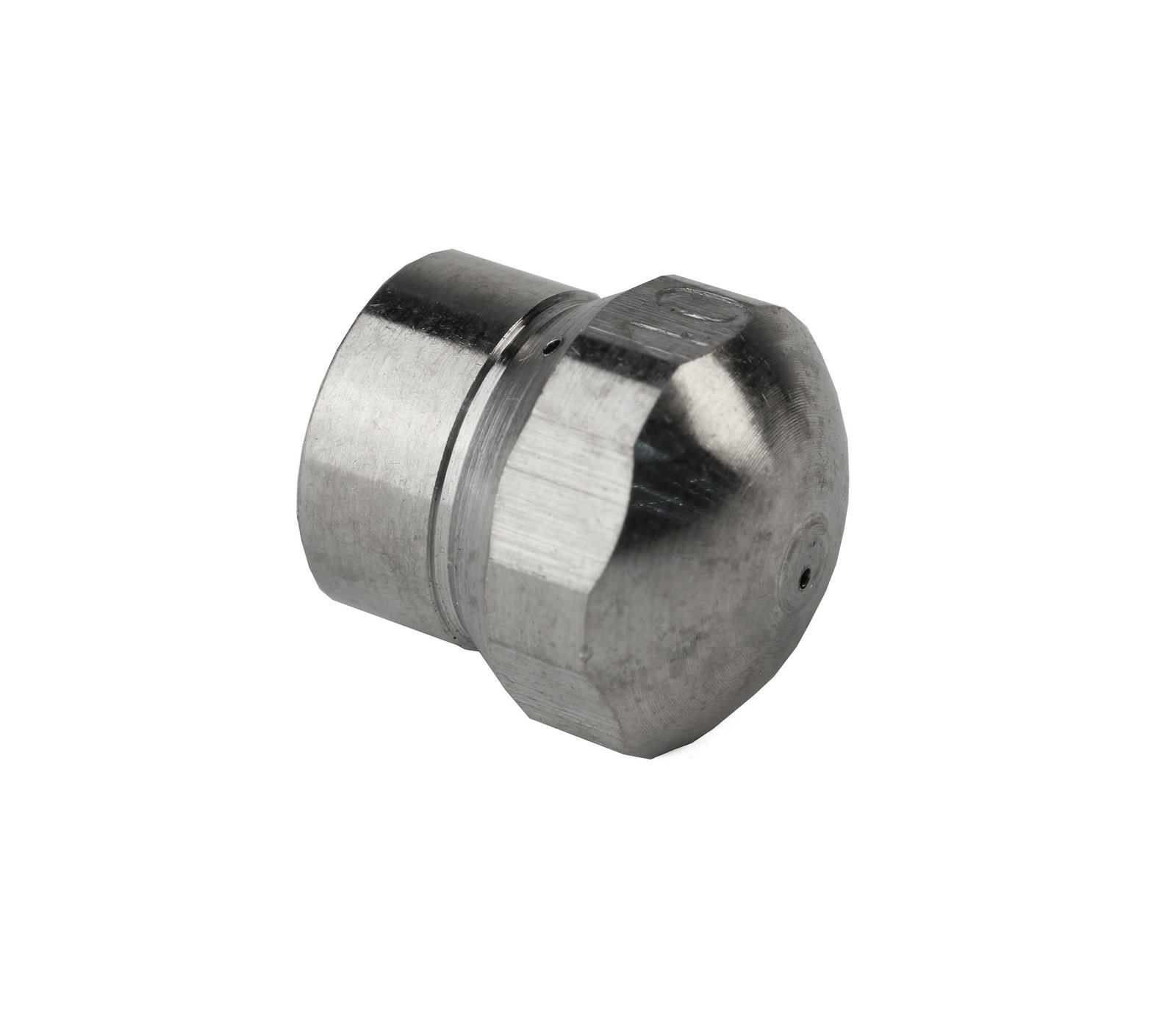 Schieffer 1/8" x 100' 4800 PSI Thermoplastic Sewer Jetter Hose & 4.0 Nozzle