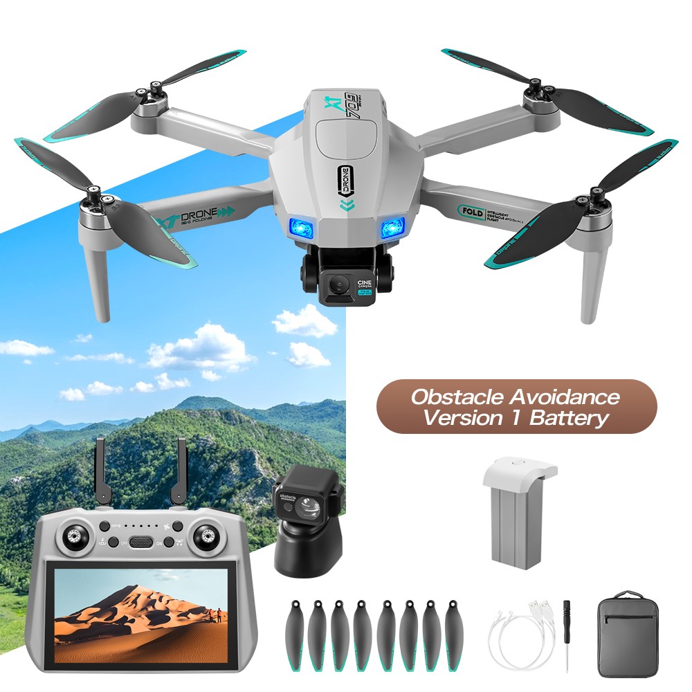 GPS Return Drone 5G Three Axis Gimbal EIS Stability HD Camera Professional UAV