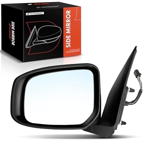 Driver Side Power Door Mirror - Compatible with Mitsubishi Left Driver Side
