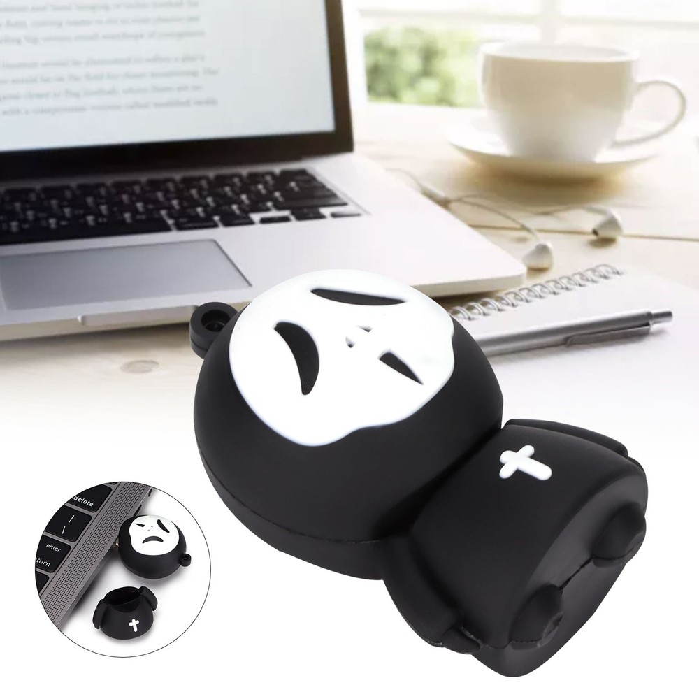 128GB USB Flash Drive Faceless Cartoon U Disk Drive Storage
