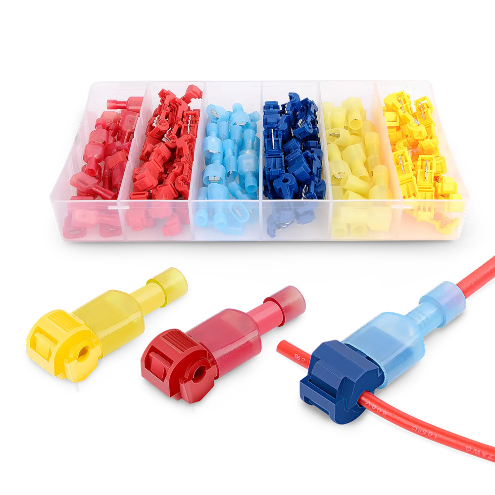 Nilight 120Pcs Quick Splice Wire Terminals