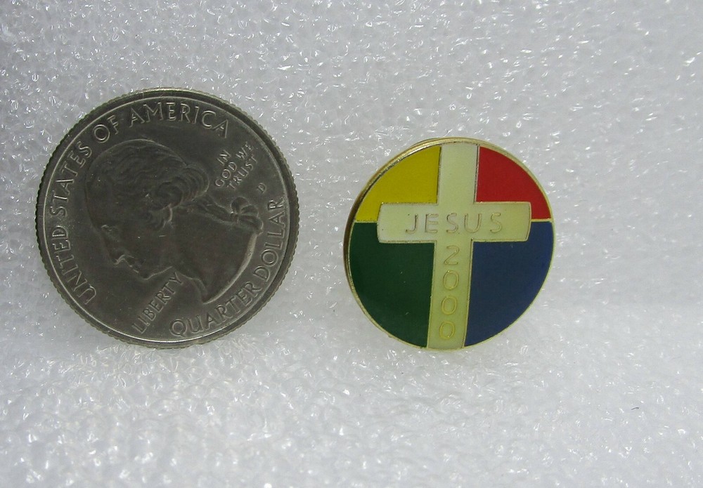 Jesus 2000 Cross Pin